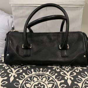 Small black bowling Burberry bag